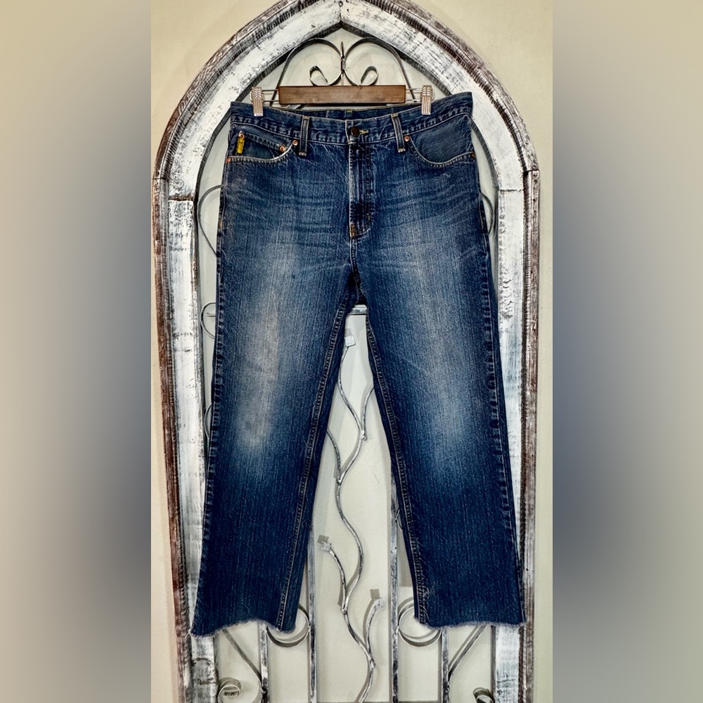 Nautica Classic Dark Blue Straight Jeans 34x30 #1316